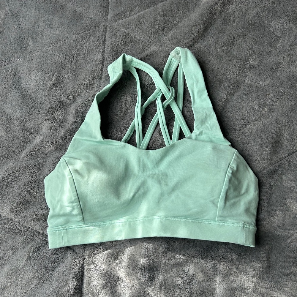 Lululemon teal sports bra